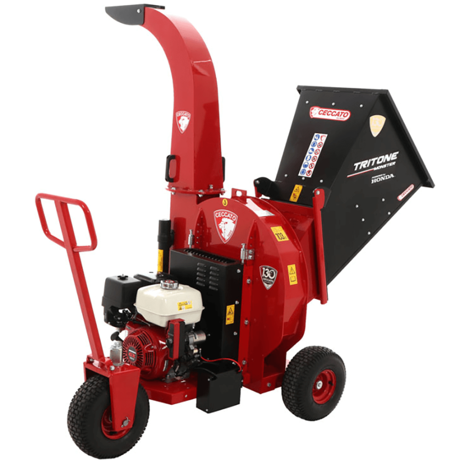 Biotrituradora de ramas a gasolina Ceccato Tritone Monster - GX390 HONDA