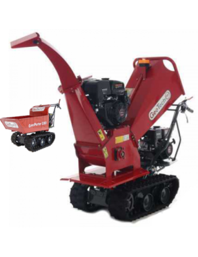 Broyeur autotracté à chenilles sur brouette GeoTech Pro BMS 155 LE